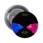 Orca Whales Nose to Nose buttons