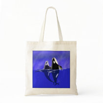 Orca Whales Spy Hopping bags