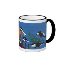 Orcas Ascending Coffee Mugs