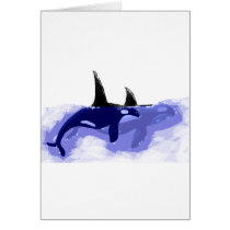 Orcas Killer Whales Cards