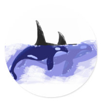 Orcas Killer Whales stickers