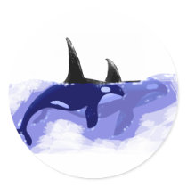 Orcas Killer Whales stickers