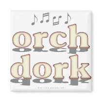 Orch Dork magnets by geargems Orch Dork magnets