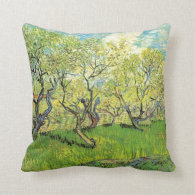 Orchard in Blossom by Van Gogh Pillows