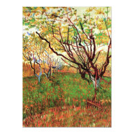 Orchard in Blossom Vincent van Gogh Announcements