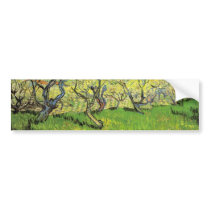 Orchard in Blossom, Vincent van Gogh Bumper Stickers
