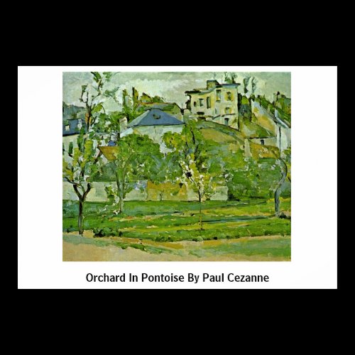 Orchard In Pontoise By Paul Cezanne Posters