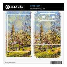 Orchard in spring by Alfred Sisley HTC HD7 Skin