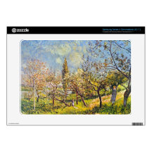 Orchard in spring by Alfred Sisley Samsung Chromebook Skin