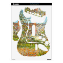 Orchard in Spring by Gustave Loiseau Rock Band Guitar Skin