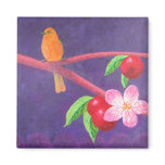 Orchard Oriole Fridge Magnet