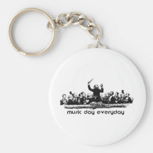 Orchestra design for Music Day! Keychain