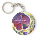 Orchid-25, Don’t forget to take the key out of ... keychains