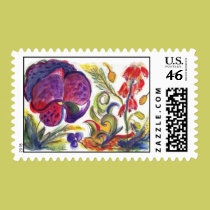 Orchid-25 stamp by Julier Orchid-25 stamp