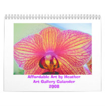 orchid, Affordable Art by HeatherArt Gallery Ca... calendars