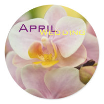 Orchid • April Wedding Sticker
