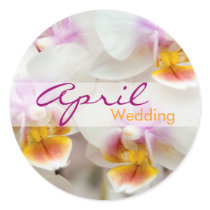 Orchid • April Wedding Sticker