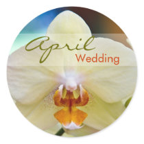 Orchid • April Wedding Sticker