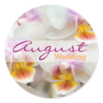 Orchid • August Wedding Sticker