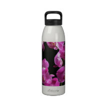 Orchid Blossoms Water Bottle