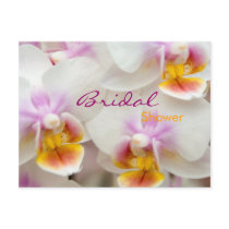 Orchid • Bridal Shower Invitation Postcard