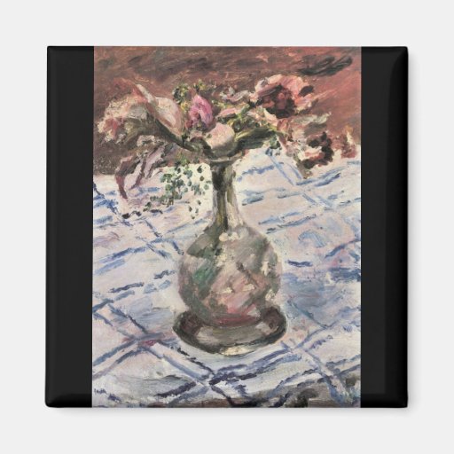 Orchid by Lovis Corinth Fridge Magnet