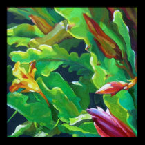 Orchid Cactus 4 posters