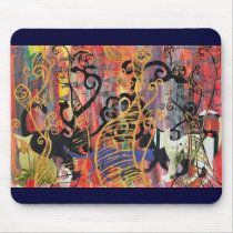 Orchid Cats Mouse Pad