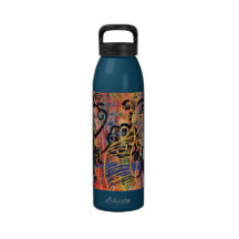 Orchid Cats Water bottle