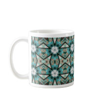 Orchid collage kaleidoscope - Mug