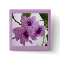 Orchid Corsage Pin buttons by TagGal Orchid Corsage Pin buttons