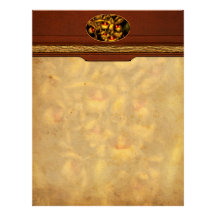 Orchid - Dendrobium Orchids Customized Letterhead