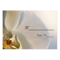 Orchid Elegance Wedding Place Card Business Card Templates