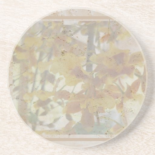 Orchid Etched in Stone Coaster