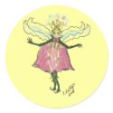 Orchid Fairy Sticker