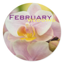 Orchid • February Wedding Sticker by SabineStGreetings Orchid • February Wedding Sticker