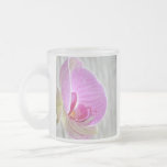 Orchid Floral Frosted Mug