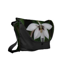 Orchid Flowers Messenger Bag