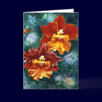 Orchid Greeting Card