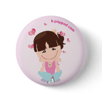 Orchid in love button by kpoppedtrio Orchid in love button