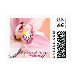 Orchid • January Wedding Stamp