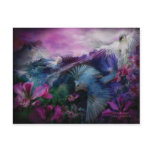 Orchid Jungle Art Postcard