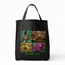 Orchid Lover Canvas Bag