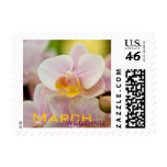 Orchid • March Wedding Stamp