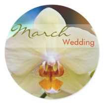 Orchid • March Wedding Sticker by SabineStGreetings Orchid • March Wedding Sticker