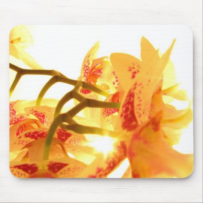 Orchid Mouse Mats by iiiyaaa