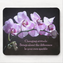 Orchid mousepad - Changing Attitude by redletter Orchid mousepad - Changing Attitude