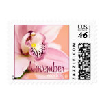 Orchid • November Wedding Stamp