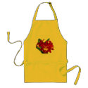 Orchid Oil on Canvas Aprons 2