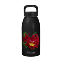 Orchid Oil on Canvas Liberty Bottle 16oz Reusable Water Bottle